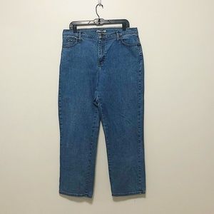 Lee Relaxed Straight Leg Jeans - 16 Medium Wash